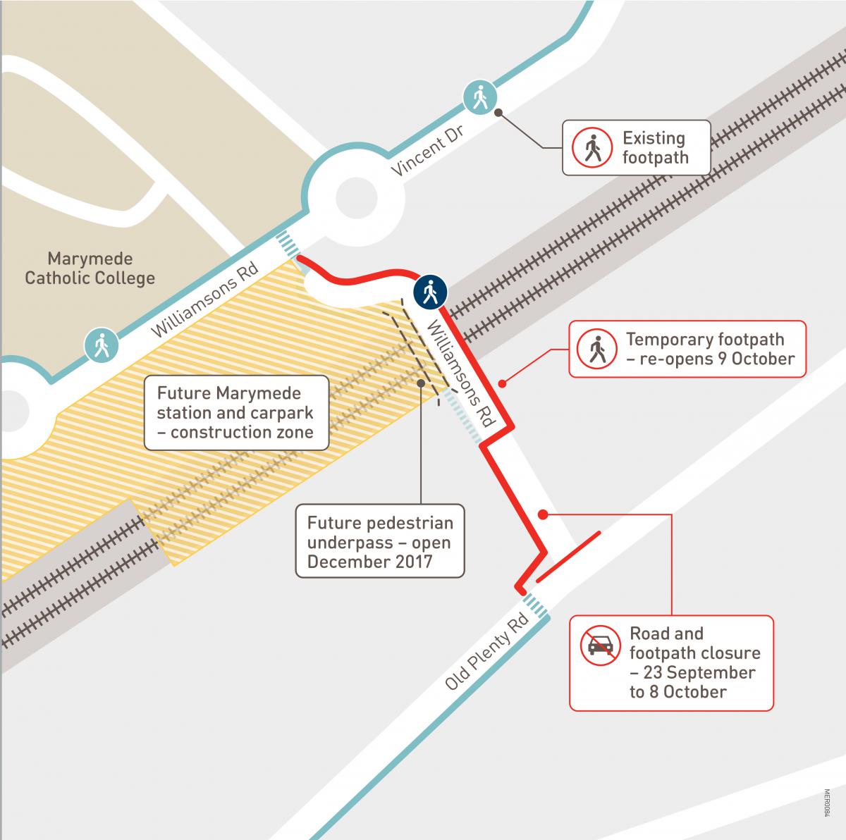 View Mernda Line Map Pics